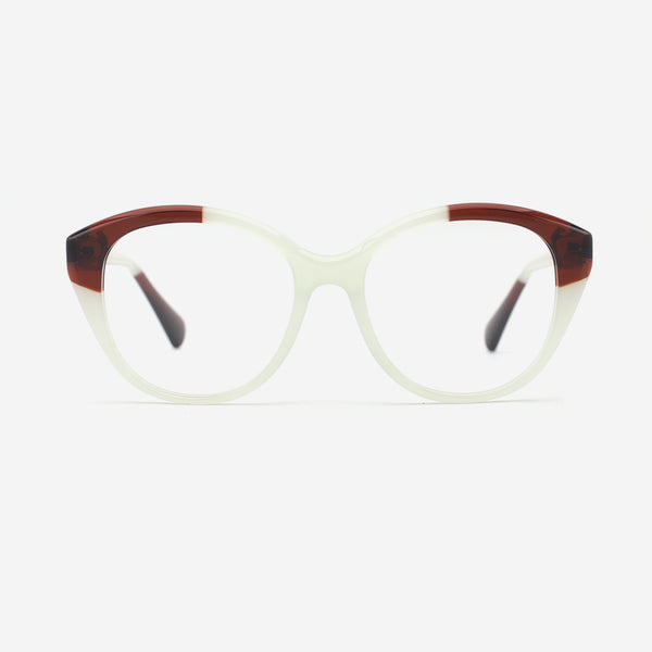 Fashion Cat Eye Acetate Female Optical Frames 25A3068