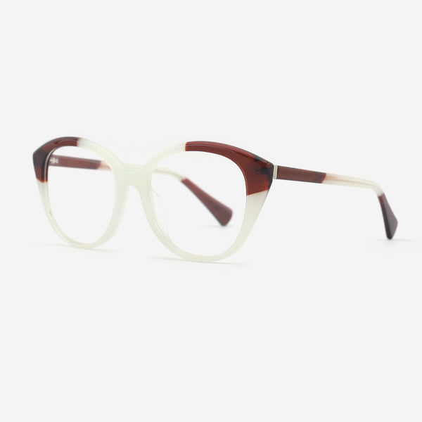 Fashion Cat Eye Acetate Female Optical Frames 25A3068