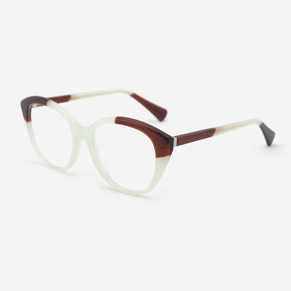 Fashion Cat Eye Acetate Female Optical Frames 25A3068