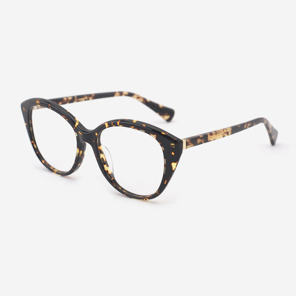 Fashion Cat Eye Acetate Female Optical Frames 25A3068