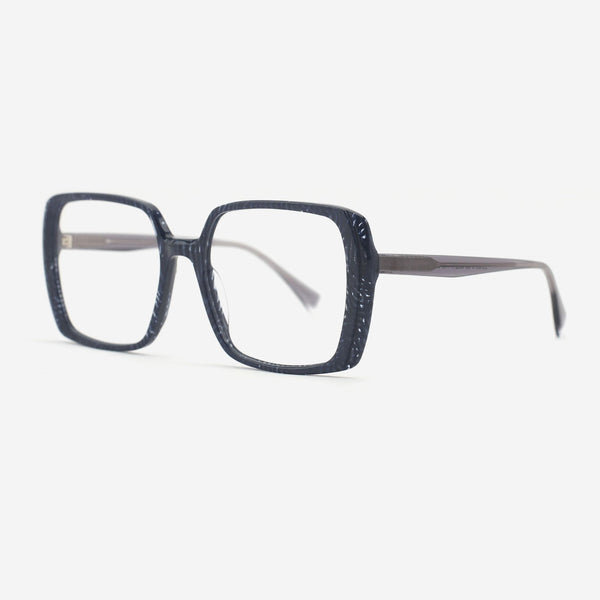Square Oversize Acetate Female Optical Frames 25A3070