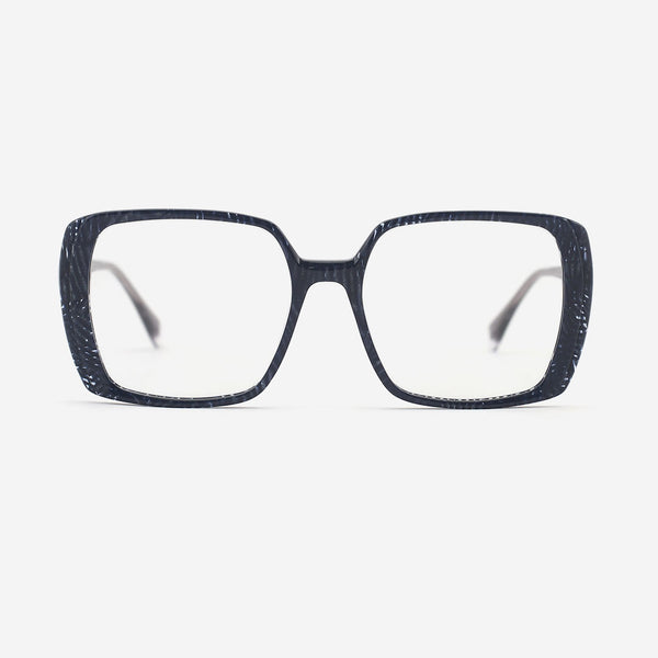 Square Oversize Acetate Female Optical Frames 25A3070