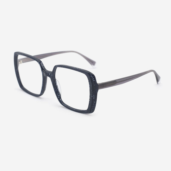 Square Oversize Acetate Female Optical Frames 25A3070