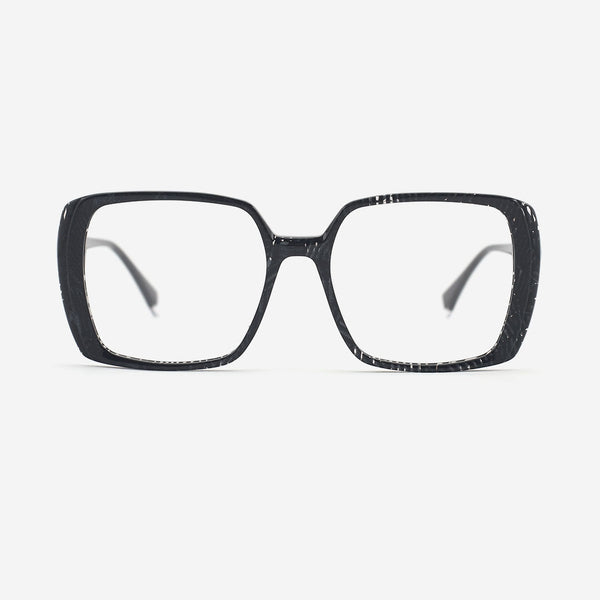 Square Oversize Acetate Female Optical Frames 25A3070