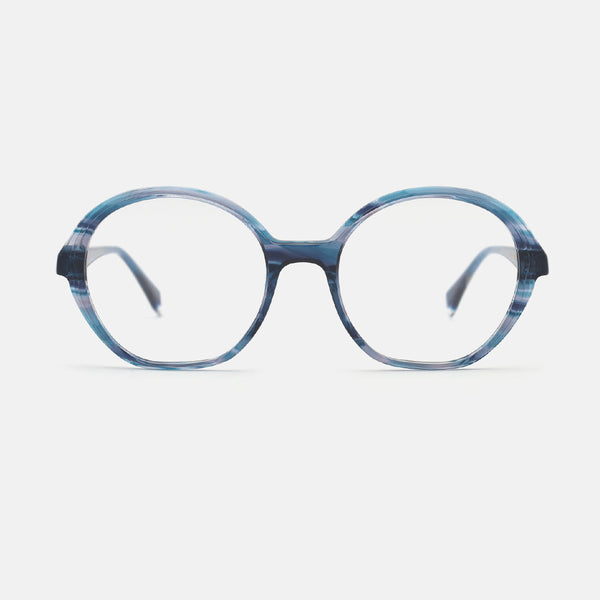 Round Laminated Acetate Female Optical Frames 25A3071