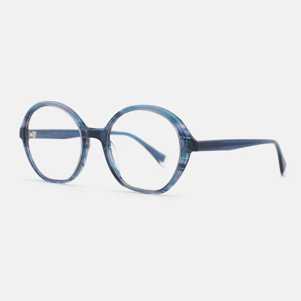 Round Laminated Acetate Female Optical Frames 25A3071