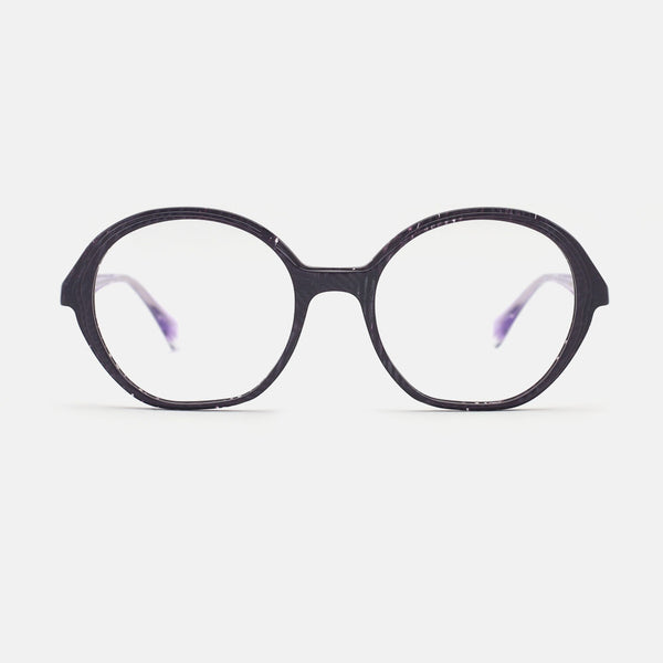Round Laminated Acetate Female Optical Frames 25A3071