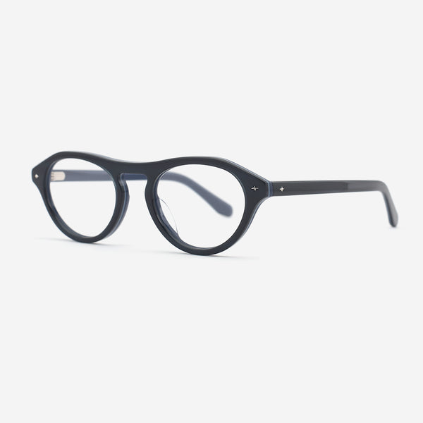 Oval Aviator Keyhole Acetate Female Optical Frames 25A3072