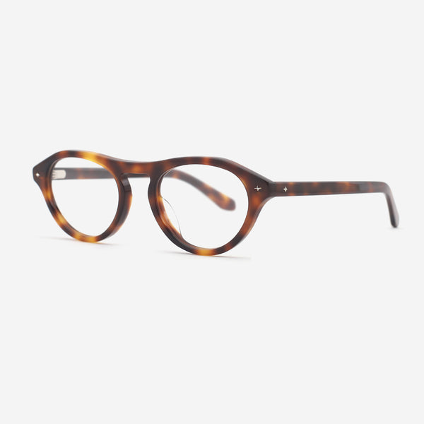 Oval Aviator Keyhole Acetate Female Optical Frames 25A3072