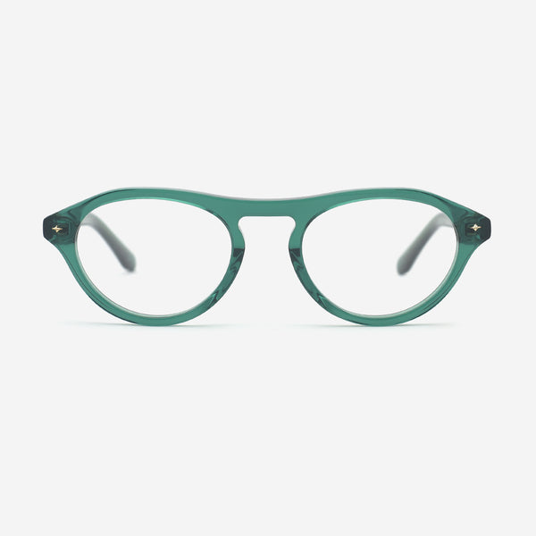 Oval Aviator Keyhole Acetate Female Optical Frames 25A3072