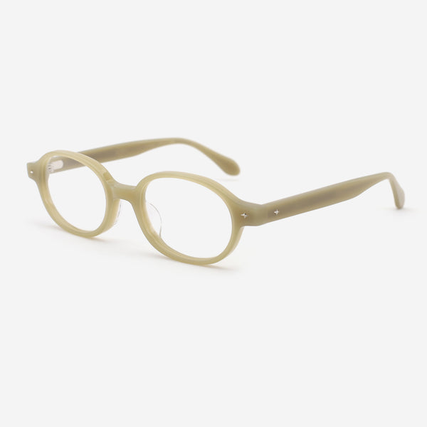 Vintage Oval Acetate Women's Optical Frames 25A3073