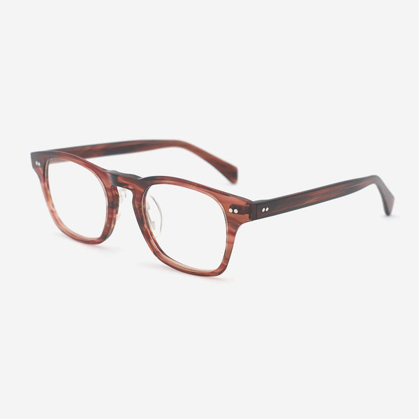 Classic Square Acetate Unisex Optical Frames 25A3083