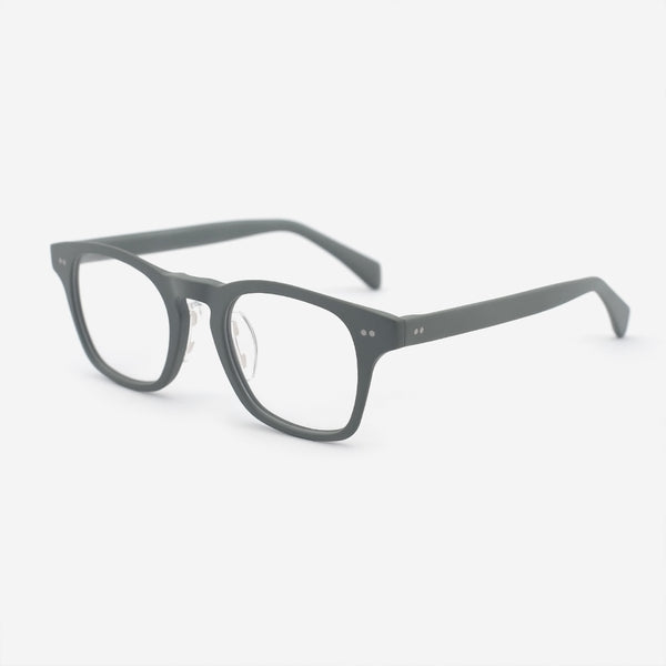 Classic Square Acetate Unisex Optical Frames 25A3083