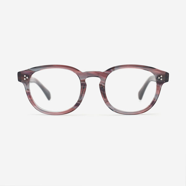 Round Acetate Women's Optical Frames 25A3084