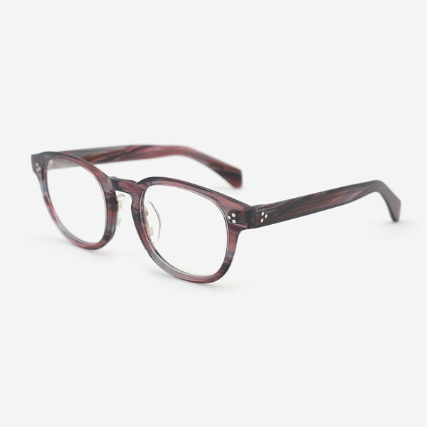Round Acetate Women's Optical Frames 25A3084