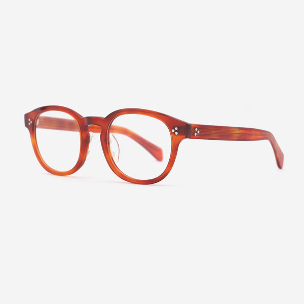 Round Acetate Women's Optical Frames 25A3084