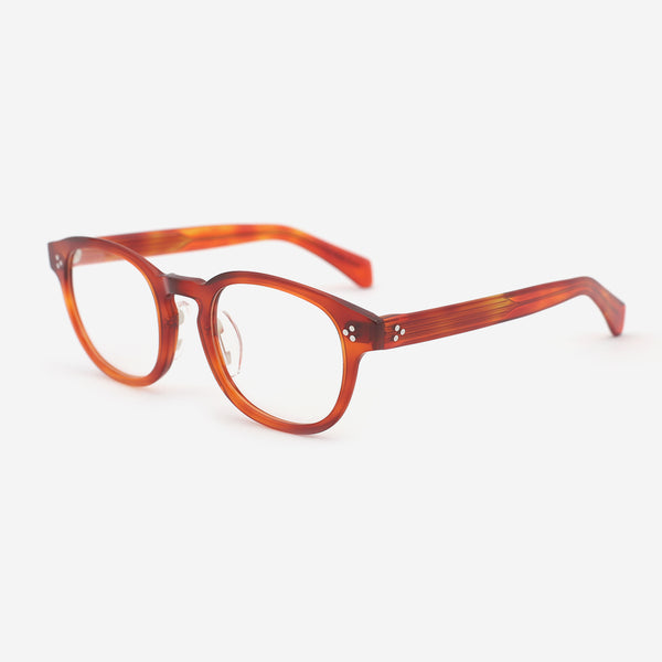 Round Acetate Women's Optical Frames 25A3084