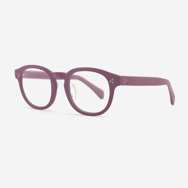 Round Acetate Women's Optical Frames 25A3084