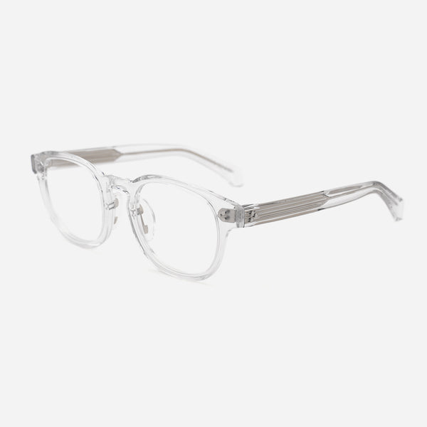 Round Acetate Women's Optical Frames 25A3084