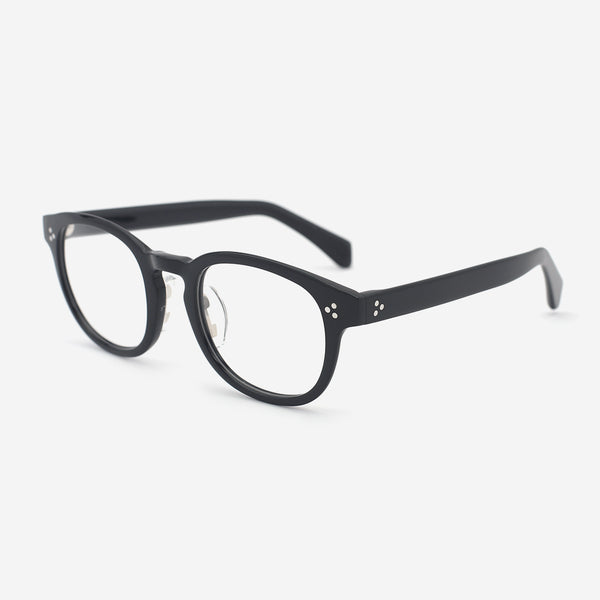 Round Acetate Women's Optical Frames 25A3084
