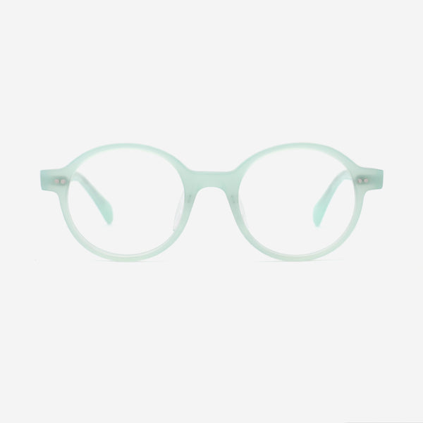 Round Acetate Women's Optical Frames 25A3085