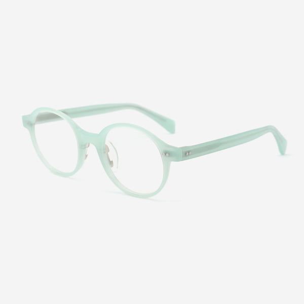 Round Acetate Women's Optical Frames 25A3085