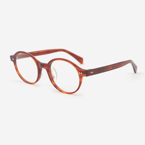 Round Acetate Women's Optical Frames 25A3085
