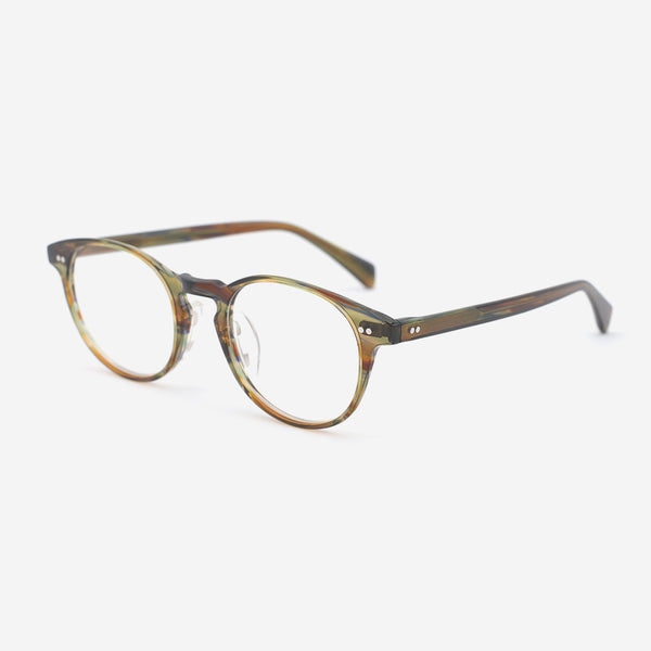 Classic Round Acetate Female Optical Frames 25A3087