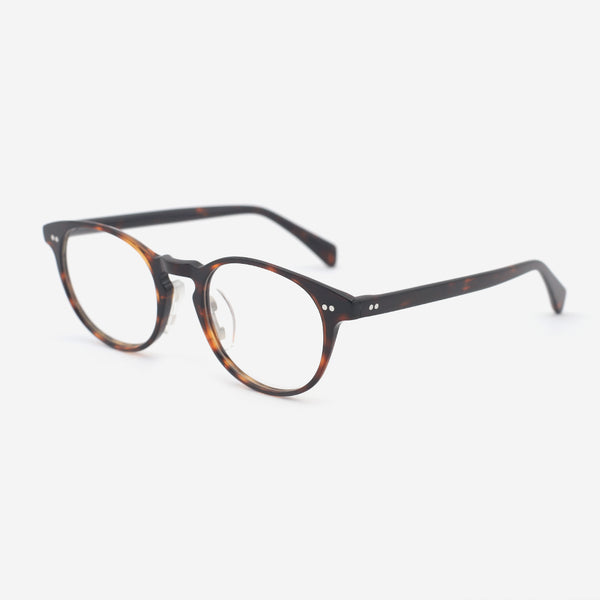 Classic Round Acetate Female Optical Frames 25A3087