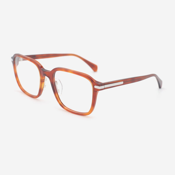Classic Square Acetate Unisex Optical Frames 25A3093