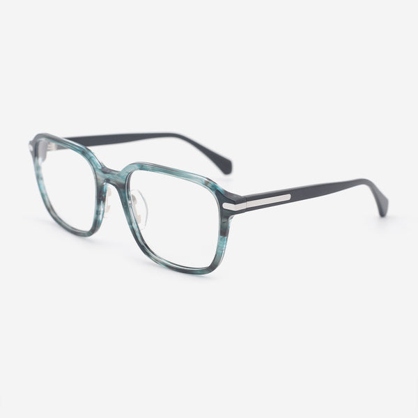 Classic Square Acetate Unisex Optical Frames 25A3093