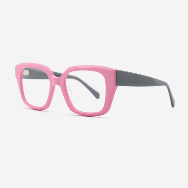 Square Acetate Women's Optical Frames 25A3107