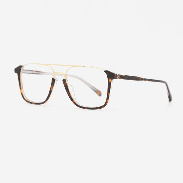 Pilot Acetate and Metal Combined Unsiex Optical Frames 25A3109