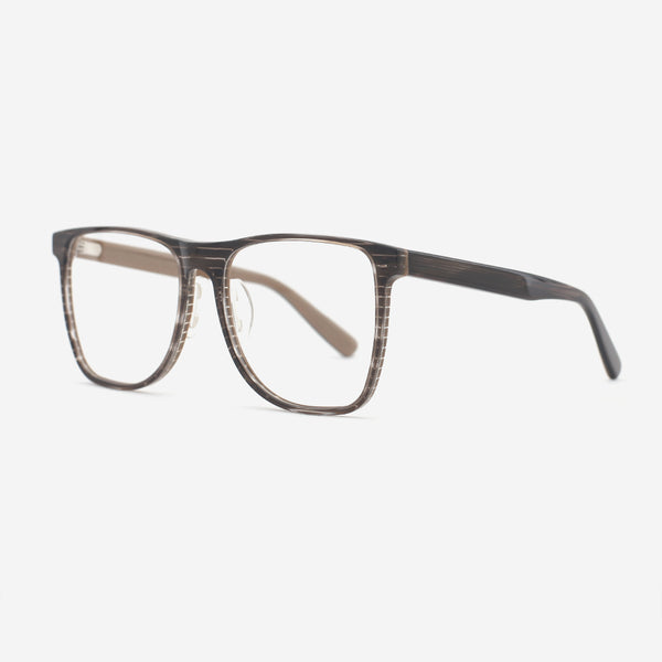 Square Flat Top Acetate Unisex Optical Frames 25A3129