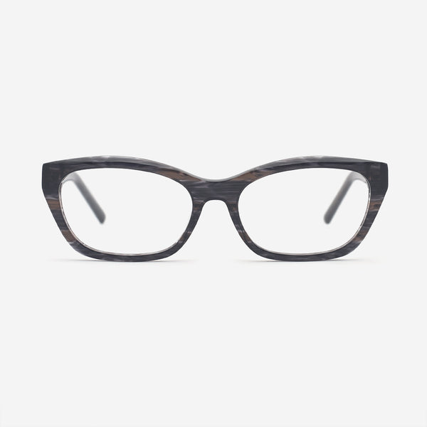 Cat Eye Bevel Acetate Women's Optical Frames 25A3139