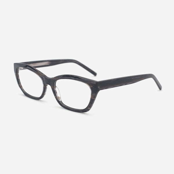 Cat Eye Bevel Acetate Women's Optical Frames 25A3139
