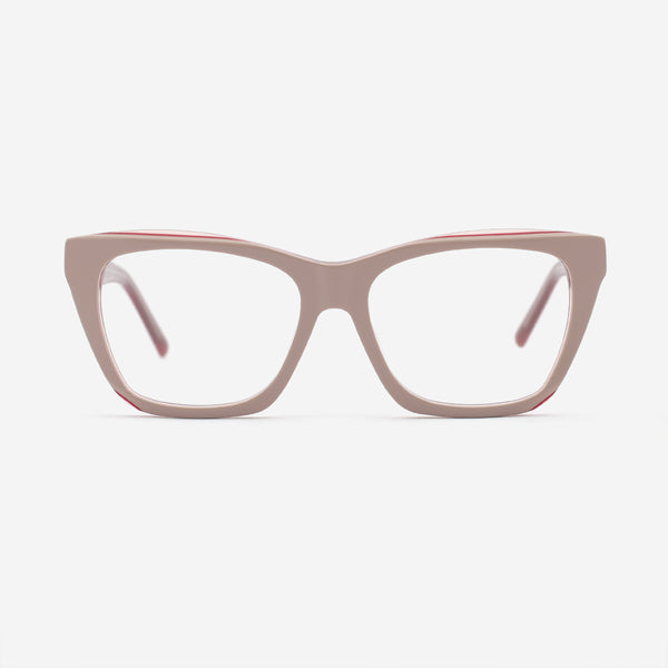 Cat Eye Bevel Acetate Women's Optical Frames 25A3140