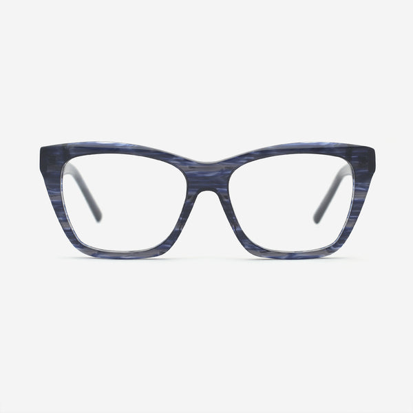Cat Eye Bevel Acetate Women's Optical Frames 25A3140
