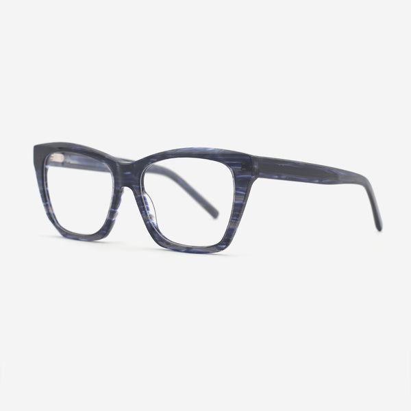 Cat Eye Bevel Acetate Women's Optical Frames 25A3140