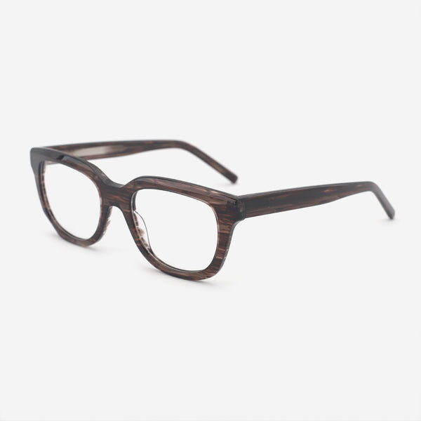 Square Cat Eye Acetate Female Optical Frames 25A3141