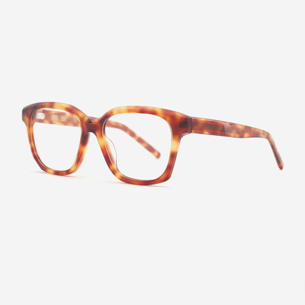 Square Bevel Acetate Female Optical Frames 25A3142