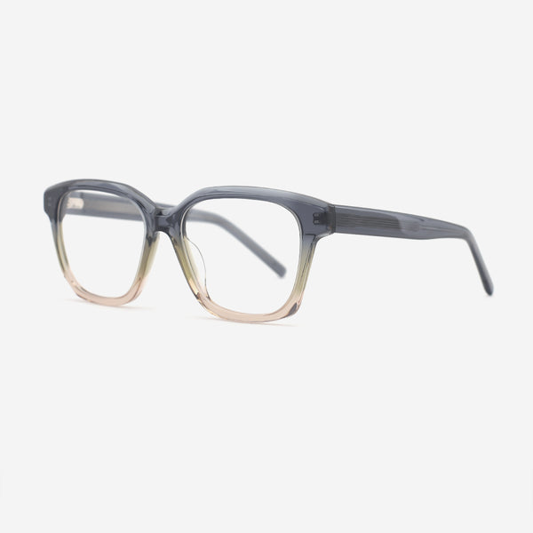Square Bevel Acetate Female Optical Frames 25A3142