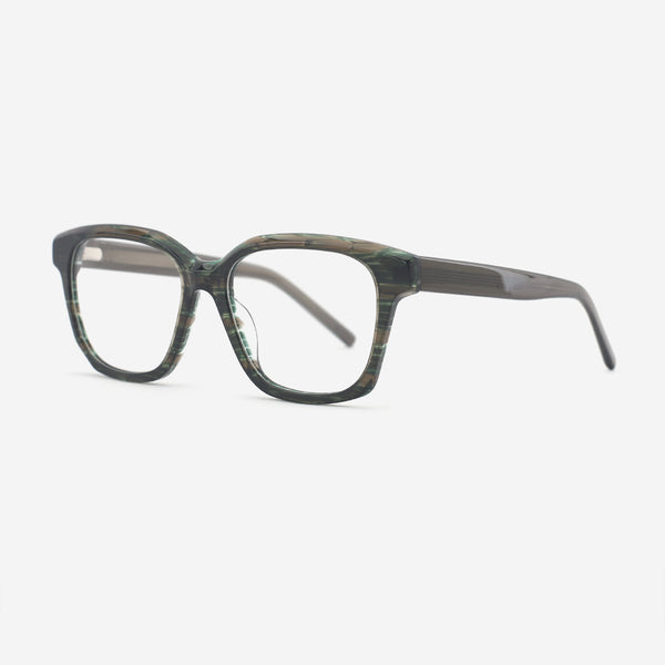 Square Bevel Acetate Female Optical Frames 25A3142