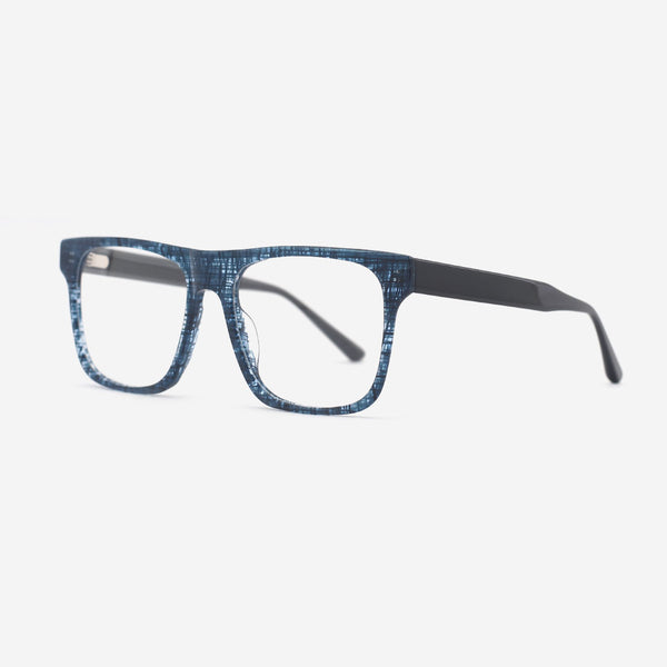 Square Flat Top Acetate Unisex Optical Frames 25A3169