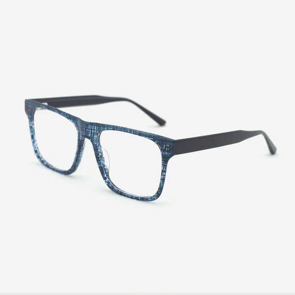 Square Flat Top Acetate Unisex Optical Frames 25A3169