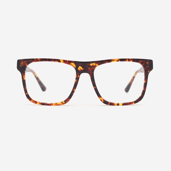 Square Flat Top Acetate Unisex Optical Frames 25A3169