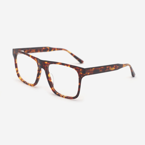 Square Flat Top Acetate Unisex Optical Frames 25A3169