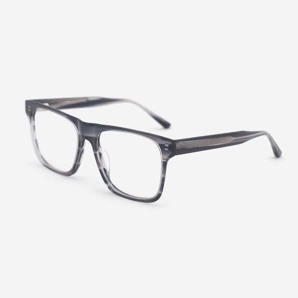 Square Flat Top Acetate Unisex Optical Frames 25A3169
