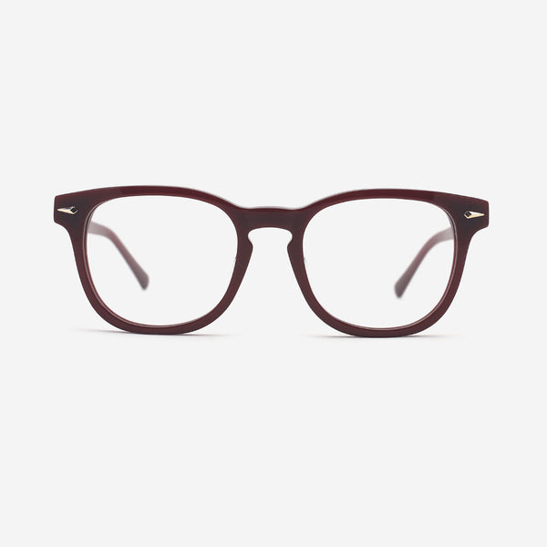 Round Keyhole Acetate Women's Optical Frames 25A3172