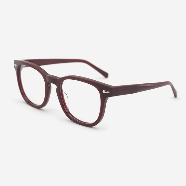 Round Keyhole Acetate Women's Optical Frames 25A3172